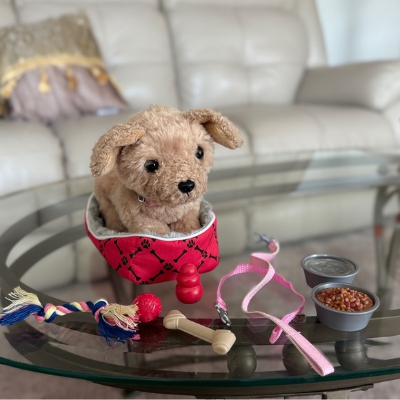 Interactive Plush Puppy Toy with Accessories - Picture 1 of 8